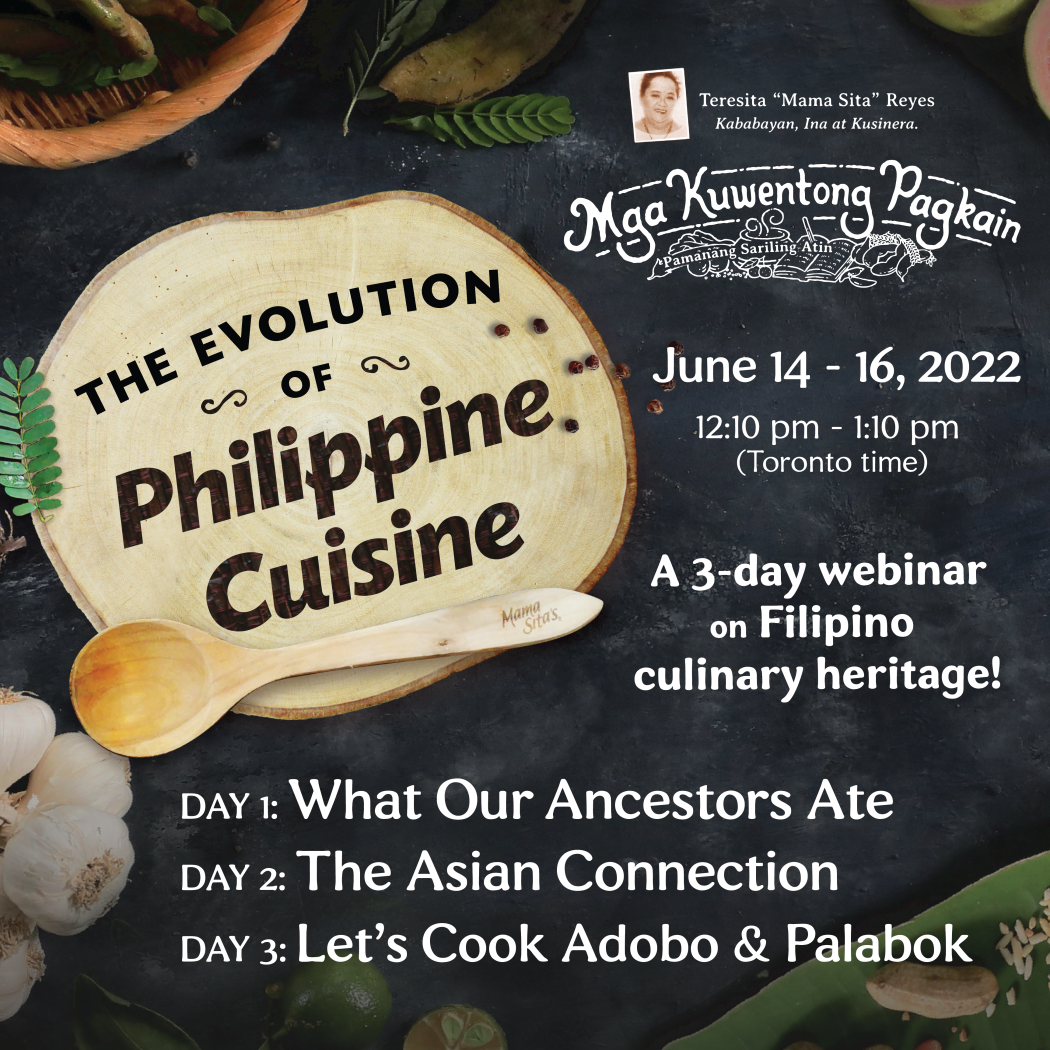 MKP, The Evolution of Philippine Cuisine