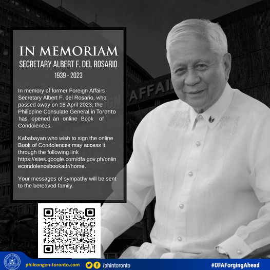 Sec. Albert Del Rosario