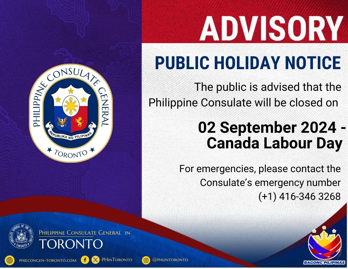 PUBLIC HOLIDAY NOTICE