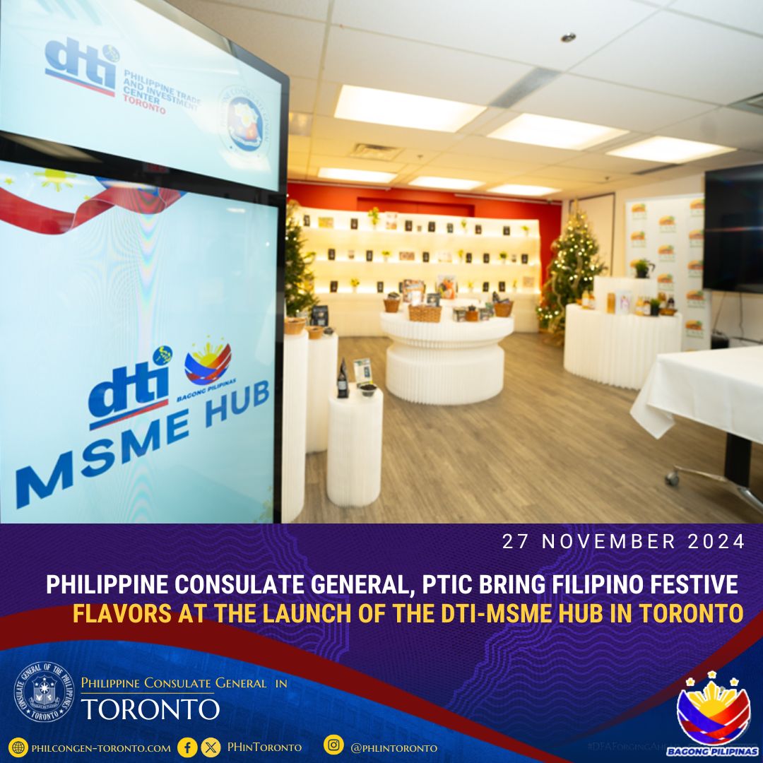 PHILIPPINE CONSULATE GENERAL SPEARHEADS FIRST FILIPINO FILM CARAVAN IN TORONTO