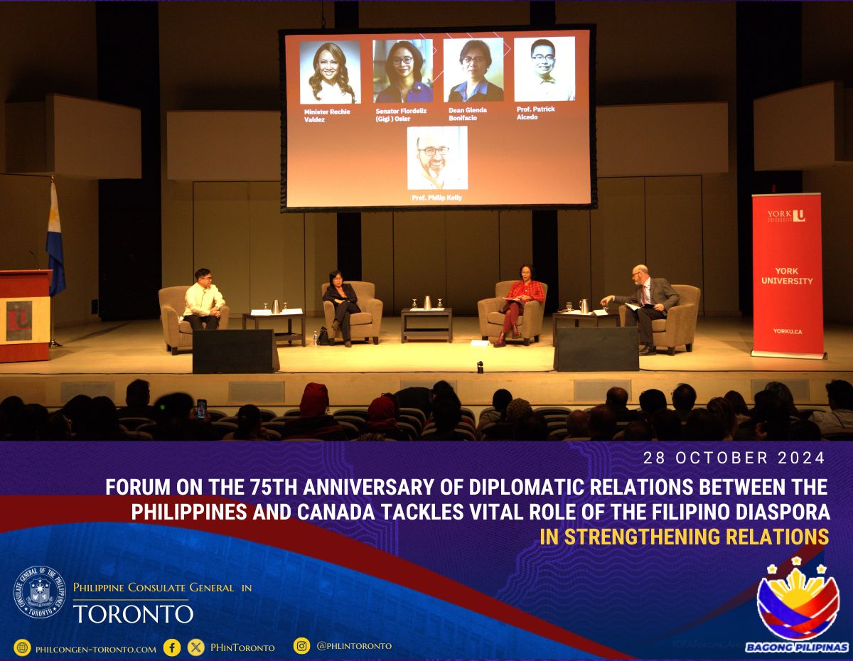 PHILIPPINE CONSULATE GENERAL SPEARHEADS FIRST FILIPINO FILM CARAVAN IN TORONTO