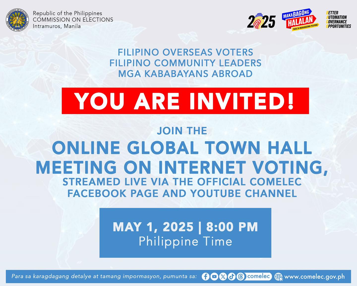 Announcements The Philippine Consulate General Toronto Canada