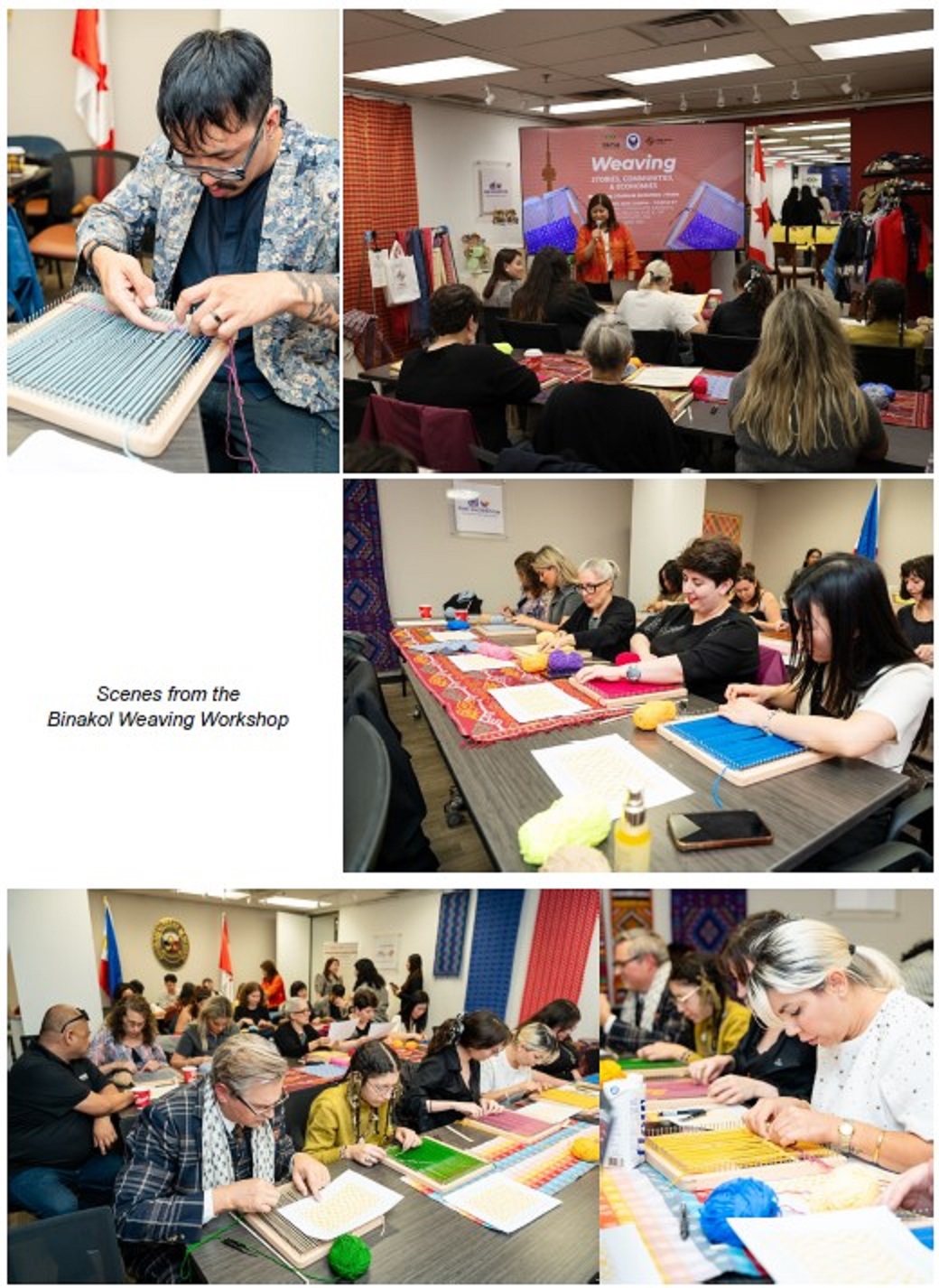 PHILIPPINE CONSULATE GENERAL IN TORONTO HIGHLIGHTS PH WEAVES AND FOSTERS DIALOGUE AROUND CULTURE, INNOVATION AND SUSTAINABILITY